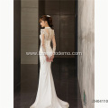 Custom Made Formal Designs Mermaid trumpet marmaid bridal gowns wedding dress beach with detachable train